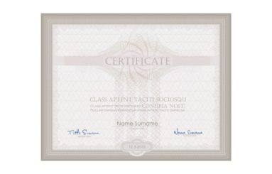 Stone’s Certificate