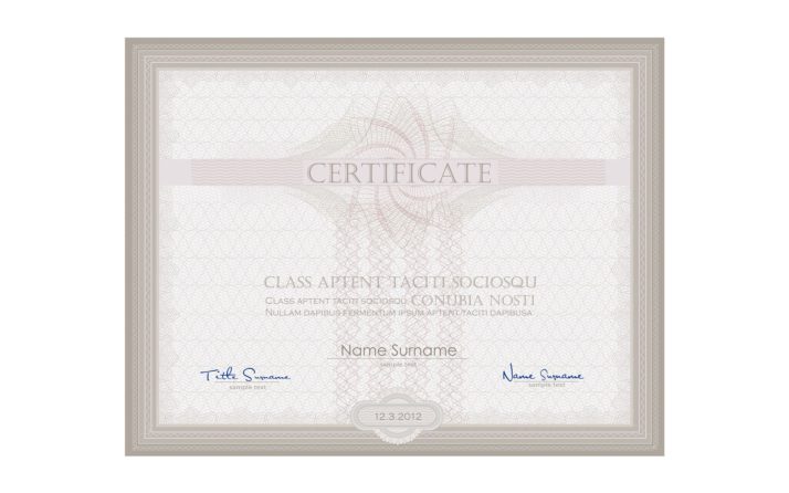 Stone’s Certificate