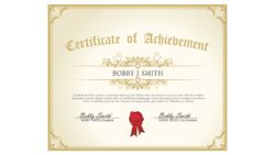 Day’s Certificate