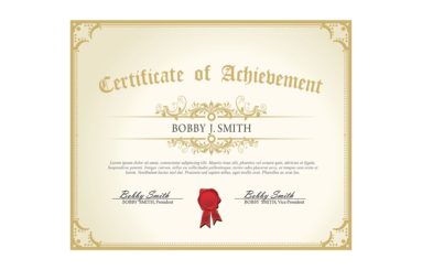 Day’s Certificate