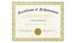 Doe’s Certificate
