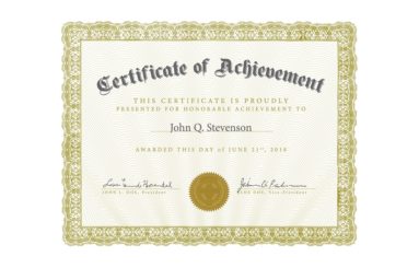 Doe’s Certificate